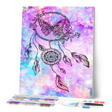 Afbeelding in Gallery-weergave laden, Diamond Painting - Ketting en vlinder