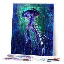 Afbeelding in Gallery-weergave laden, Diamond Painting - Kwallen dieren, Diamond Painting Dieren