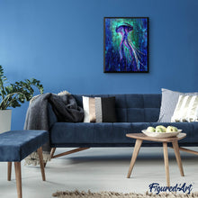 Afbeelding in Gallery-weergave laden, Diamond Painting - Kwallen dieren, Diamond Painting Dieren
