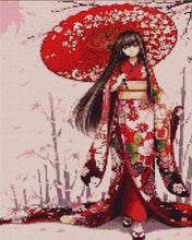 Afbeelding in Gallery-weergave laden, Diamond Painting - Geisha Diamond Painting Romantiek, romantiek