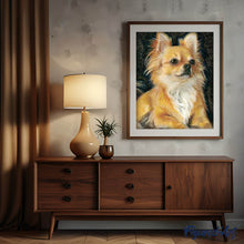 Afbeelding in Gallery-weergave laden, Diamond Painting - Kleine rode hond dieren, Diamond Painting Dieren, honden