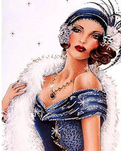 Afbeelding in Gallery-weergave laden, Diamond Painting - Elegante Vrouw