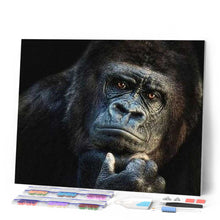 Afbeelding in Gallery-weergave laden, Diamond Painting - Gorilla dieren, Diamond Painting Dieren, apen