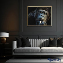 Afbeelding in Gallery-weergave laden, Diamond Painting - Gorilla dieren, Diamond Painting Dieren, apen