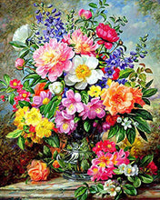 Afbeelding in Gallery-weergave laden, Diamond Painting - Een boeket van veelkleurige bloemen