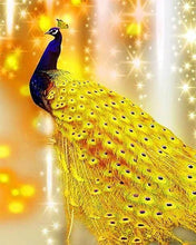 Afbeelding in Gallery-weergave laden, Diamond Painting - Glinsterende pauw dieren, Diamond Painting Dieren, pauwen