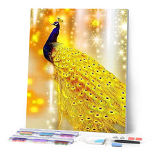 Afbeelding in Gallery-weergave laden, Diamond Painting - Glinsterende pauw dieren, Diamond Painting Dieren, pauwen