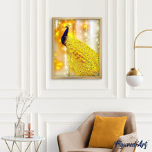 Afbeelding in Gallery-weergave laden, Diamond Painting - Glinsterende pauw dieren, Diamond Painting Dieren, pauwen