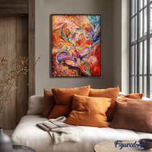 Afbeelding in Gallery-weergave laden, Diamond Painting - Abstracte pauwen dieren, Diamond Painting Dieren, pauwen