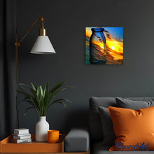 Afbeelding in Gallery-weergave laden, Diamond Painting - Reflecties in een fles Diamond Painting Landschappen, landschappen