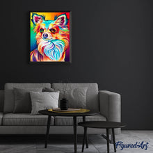 Afbeelding in Gallery-weergave laden, Diamond Painting - Portret van een hond in kleur