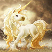 Afbeelding in Gallery-weergave laden, Diamond Painting - Witte Eenhoorn dieren, Diamond Painting Dieren, eenhoorns