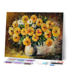 Afbeelding in Gallery-weergave laden, Diamond Painting - Boeket gele bloemen Diamond Painting Bloemen, bloemen