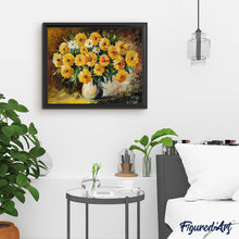 Afbeelding in Gallery-weergave laden, Diamond Painting - Boeket gele bloemen Diamond Painting Bloemen, bloemen