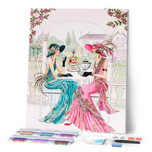Afbeelding in Gallery-weergave laden, Diamond Painting - Vrouwen rond de thee