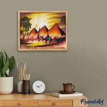Afbeelding in Gallery-weergave laden, Diamond Painting - De pyramiden