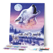 Afbeelding in Gallery-weergave laden, Diamond Painting - Wolf Spirit
