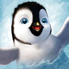 Afbeelding in Gallery-weergave laden, Diamond Painting - Baby pinguïn dieren, Diamond Painting Dieren