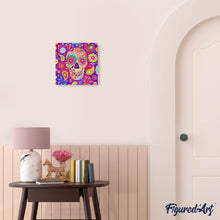 Afbeelding in Gallery-weergave laden, Diamond Painting - Psychedelische Schedel Diamond Painting Andere, ander