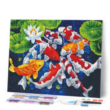 Afbeelding in Gallery-weergave laden, Diamond Painting - Japanse Koi-karper