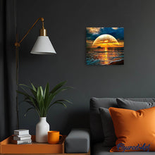 Afbeelding in Gallery-weergave laden, Diamond Painting - Zonsondergang op zee Diamond Painting Landschappen, landschappen