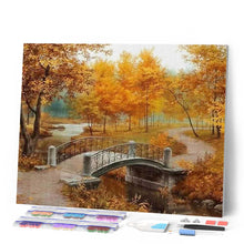 Afbeelding in Gallery-weergave laden, Diamond Painting - Herfst landschap