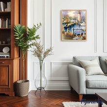 Afbeelding in Gallery-weergave laden, Diamond Painting - Kind dat op de haven loopt