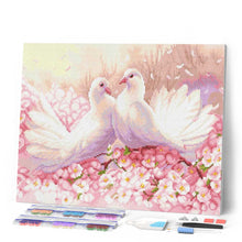 Afbeelding in Gallery-weergave laden, Diamond Painting - Paar Duiven