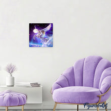 Afbeelding in Gallery-weergave laden, Diamond Painting - Eenhoorn en maan dieren, Diamond Painting Dieren, Diamond Painting Landschappen, landschappen, eenhoorns