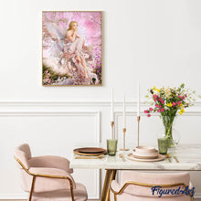 Afbeelding in Gallery-weergave laden, Diamond Painting - Mooie fee Diamond Painting Romantiek, romantiek
