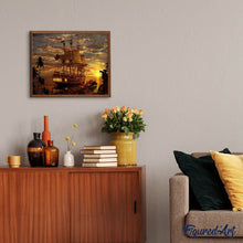 Afbeelding in Gallery-weergave laden, Diamond Painting - Piratenschip Diamond Painting Schepen, schepen