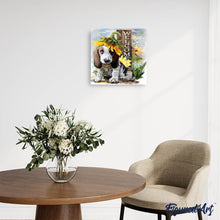 Afbeelding in Gallery-weergave laden, Diamond Painting - Welkom hond dieren, Diamond Painting Dieren