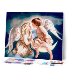 Afbeelding in Gallery-weergave laden, Diamond Painting - Kleine engelen Diamond Painting Religie, religie