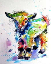 Afbeelding in Gallery-weergave laden, Diamond Painting - Geiten Pop-art dieren, Diamond Painting Dieren, Pop-art