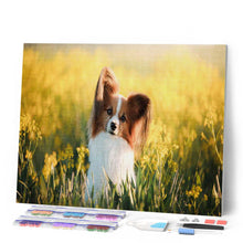 Afbeelding in Gallery-weergave laden, Diamond Painting - Hondje in een veld