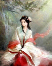 Afbeelding in Gallery-weergave laden, Diamond Painting - Chinese prinses Diamond Painting Romantiek, romantiek