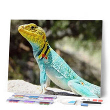 Afbeelding in Gallery-weergave laden, Diamond Painting - Hagedis dieren, Diamond Painting Dieren
