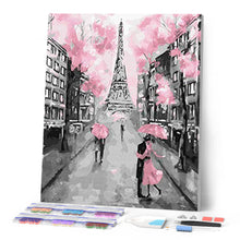 Afbeelding in Gallery-weergave laden, Diamond Painting - Eiffeltoren en Vie en Rose