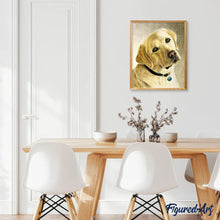 Afbeelding in Gallery-weergave laden, Diamond Painting - Portret van een Labrador