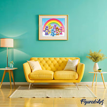 Afbeelding in Gallery-weergave laden, Diamond Painting - Beren en regenboog Diamond Painting Andere, ander