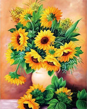 Afbeelding in Gallery-weergave laden, Diamond Painting - Zonnebloemen Vaas Diamond Painting Bloemen, bloemen
