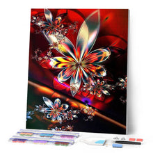 Afbeelding in Gallery-weergave laden, Diamond Painting - Fractaal ontwerp Diamond Painting Ontdek de wereld, ontdek de wereld