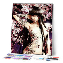 Afbeelding in Gallery-weergave laden, Diamond Painting - Jong Aziatisch meisje