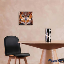 Afbeelding in Gallery-weergave laden, Diamond Painting - Portret van uilen dieren, Diamond Painting Dieren, uilen