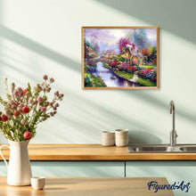 Afbeelding in Gallery-weergave laden, Diamond Painting - Ergens op het platteland Diamond Painting Landschappen, landschappen, winter