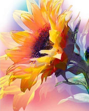 Afbeelding in Gallery-weergave laden, Diamond Painting - Mooie Zonnebloem Diamond Painting Bloemen, bloemen