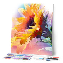 Afbeelding in Gallery-weergave laden, Diamond Painting - Mooie Zonnebloem Diamond Painting Bloemen, bloemen