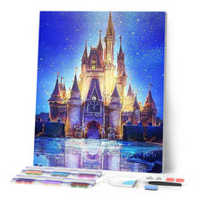 Afbeelding in Gallery-weergave laden, Diamond Painting - Sprookjeskasteel kastelen, Diamond Painting Ontdek de wereld, ontdek de wereld