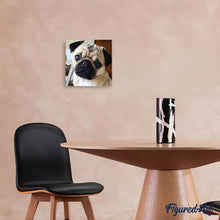 Afbeelding in Gallery-weergave laden, Diamond Painting - Schattige mopshond dieren, Diamond Painting Dieren