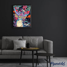 Afbeelding in Gallery-weergave laden, Diamond Painting - Rendier modern kleurrijk dieren, hert, Diamond Painting Dieren